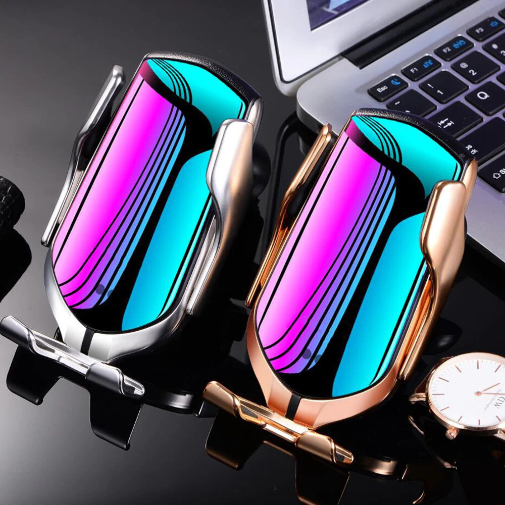 Automatic Clamping 10W Car Wireless Charger