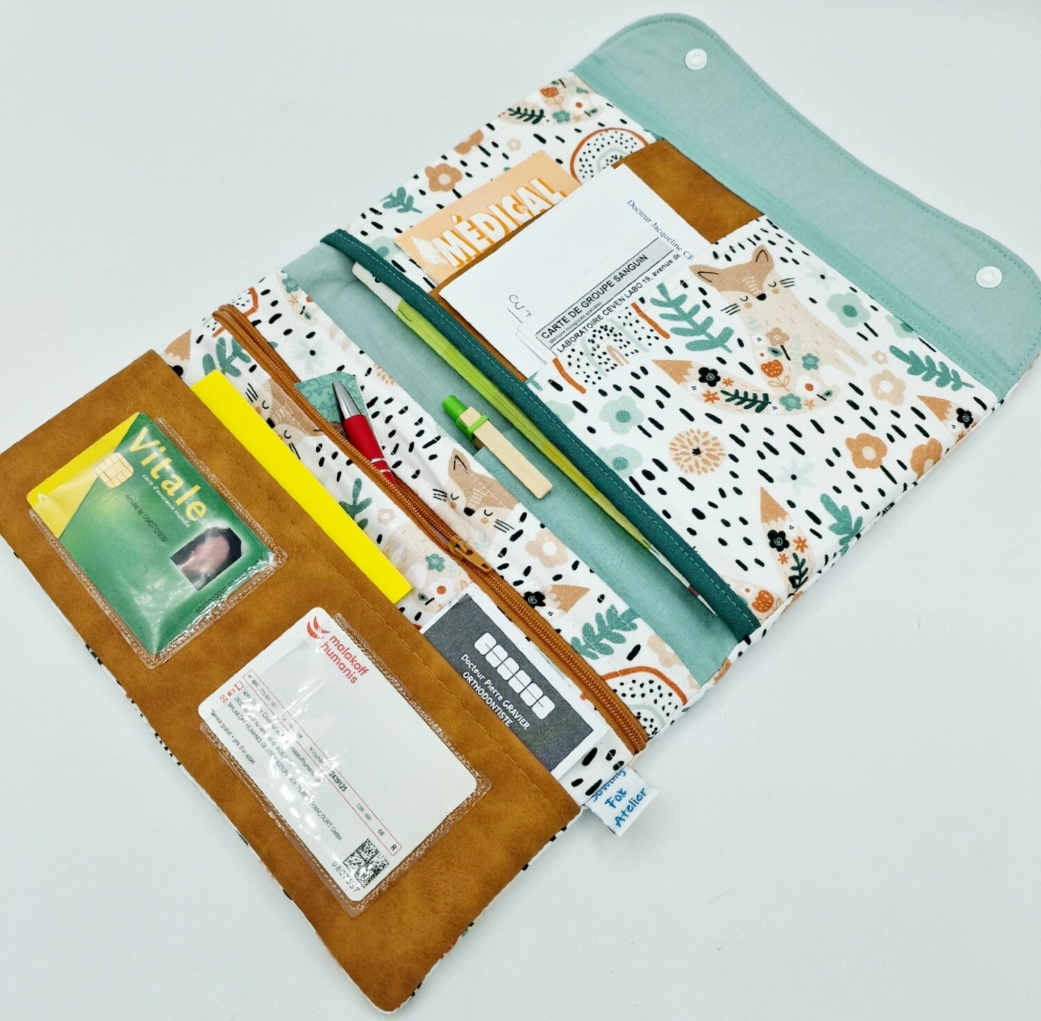 Pochette Garde Ordonnance Format enveloppe - Modèle Bicolore