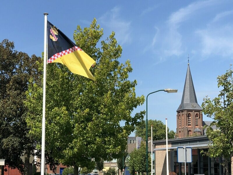 Vlag van Benschop (100x150cm ) voor aan de gevel