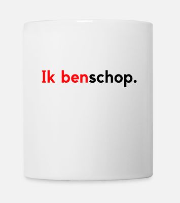 Beker - Ik ben-schop