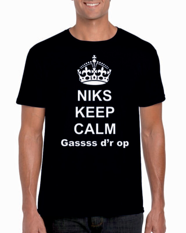 Niks keep kalm, Gas d'r op