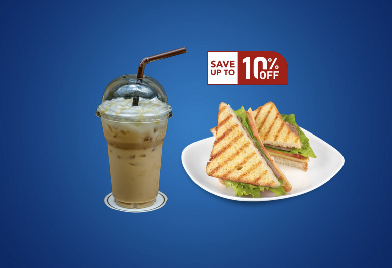Birthday Special Combo - Cold Coffee + Sandwich (1pc)