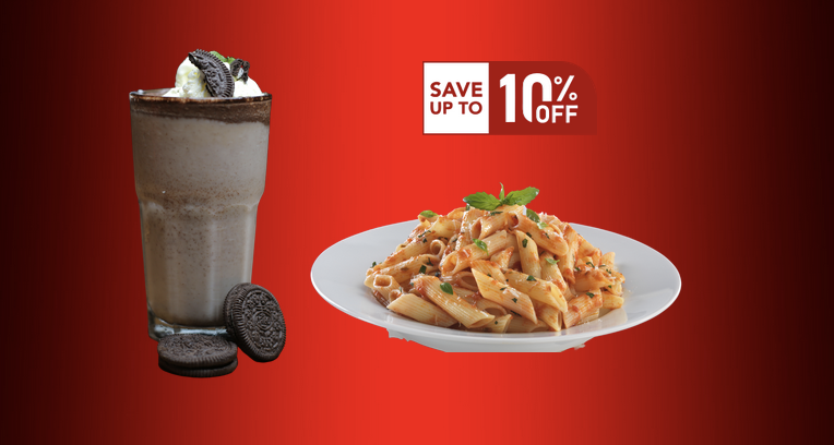 Birthday Special Combo - Oreo Milkshake + Pasta