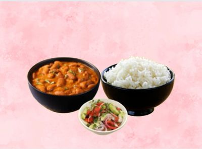 Rajma + Chawal+ Salad