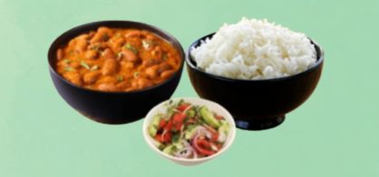 Rajma + Chawal + Salad