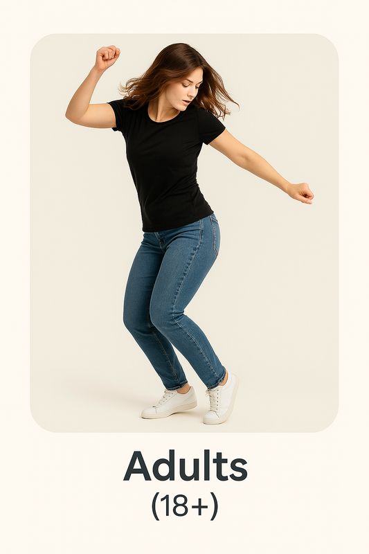 Adults Monthly Plan (Age 18+)  3 classes/week