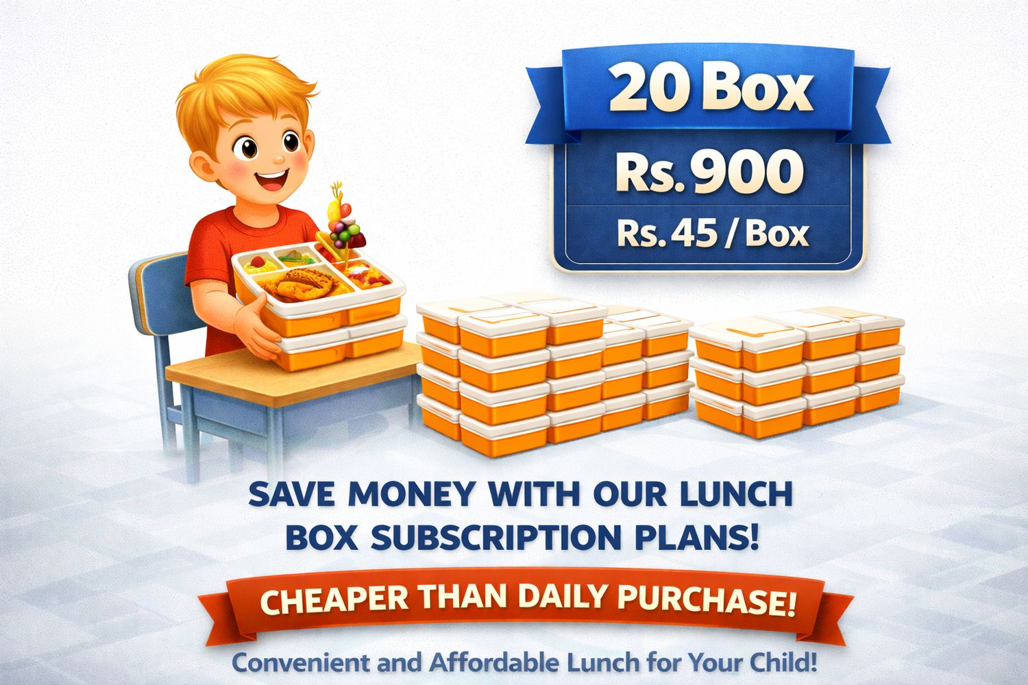 20 Lunch Box Subscription