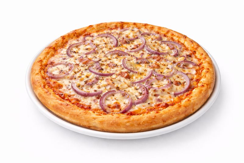 Cheese Onion Pizza 8-10 inches (serves 1-2)