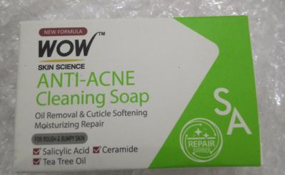 Savon anti acné coriace traitant/ peau acnéique/peau grasse/anti imperfections 