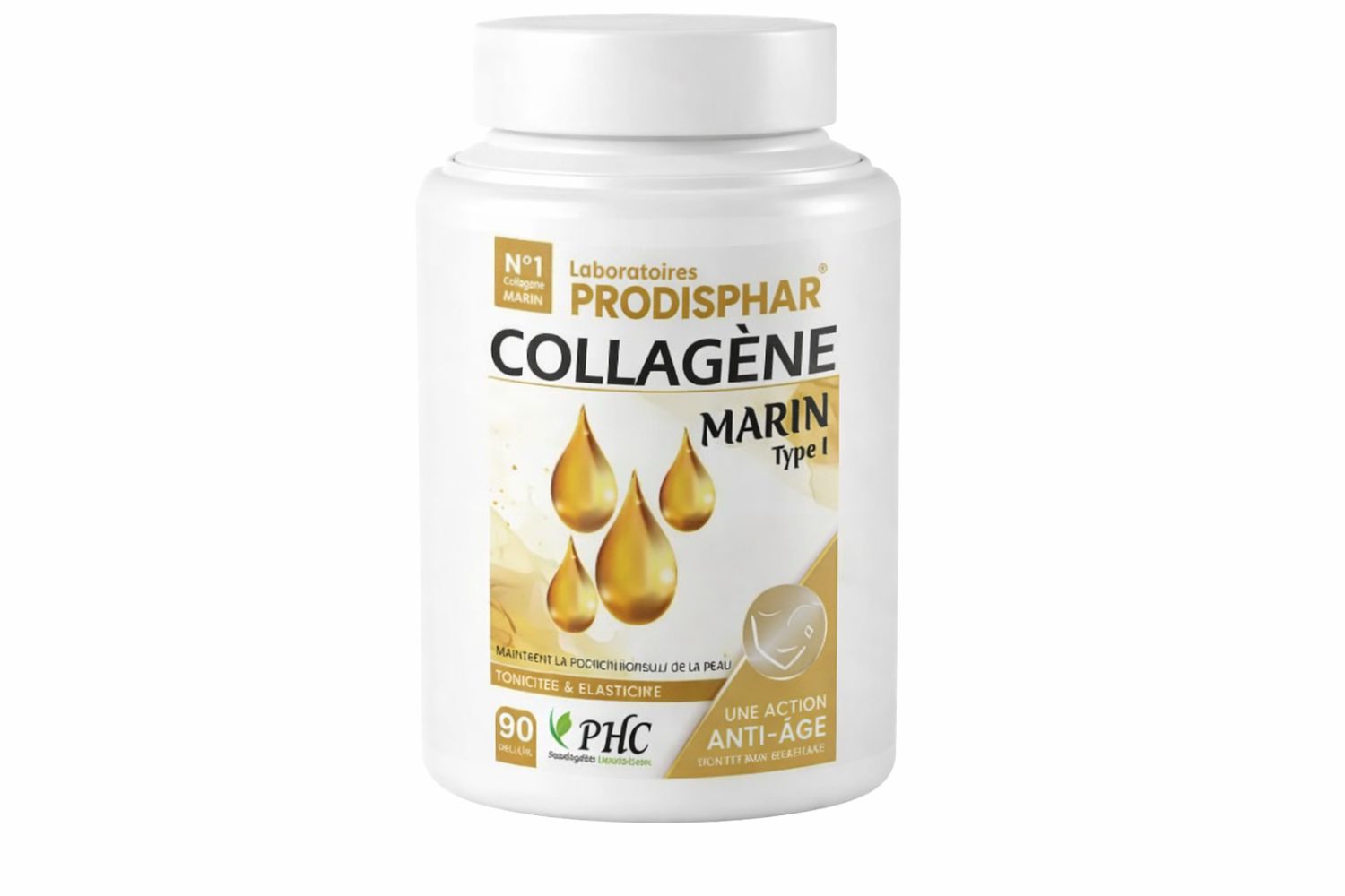 Complément alimentaire Gélulles Collagène Marin Anti ride Anti âge 