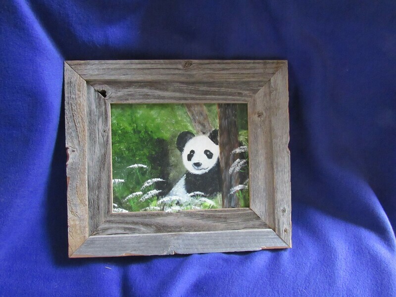 Panda “Peek-a-Boo!”.. Artist Sharon Clark - Chosen for the First Lady of MD&#39;s book &#39;Artists of Maryland!&#39;