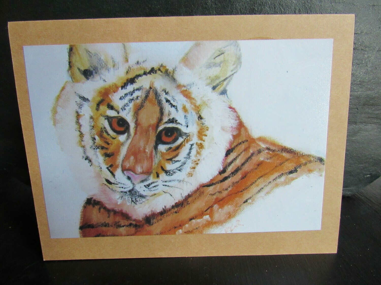 Postcard  &quot;Meow&quot;. Artist Sharon Clark - Chosen for the First Lady of MD&#39;s book &#39;Artists of Maryland!&#39;