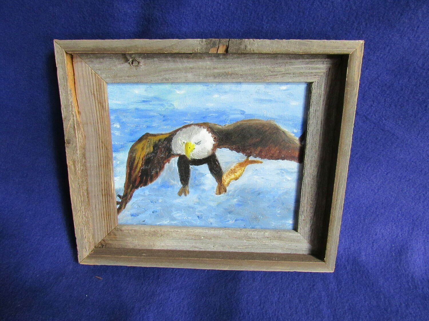 Eagle “Dinner” Artist: Sharon Clark  - Chosen for the First Lady of MD&#39;s book &#39;Artists of Maryland!&#39;