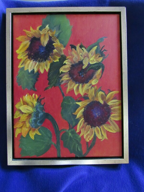 Sunflowers “Light up my Life!”  Artist: Sharon Clark