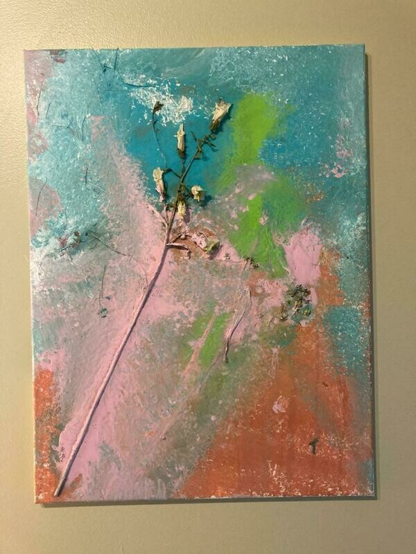 Where the Flowers Are. (PRINT) Artist Jami-Lee Hamilton - Chosen for the First Lady of MD&#39;s book &#39;Artists of Maryland!&#39;