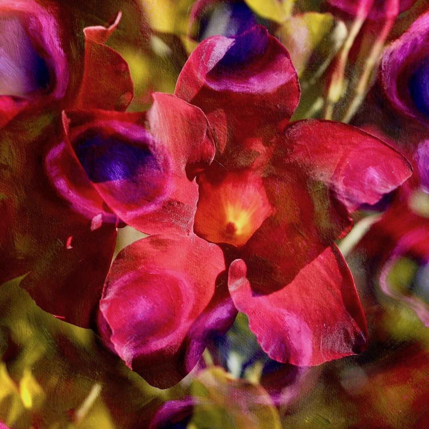 &quot;Mandevilla Garden Party&quot;, Artist: Petra Bernstein