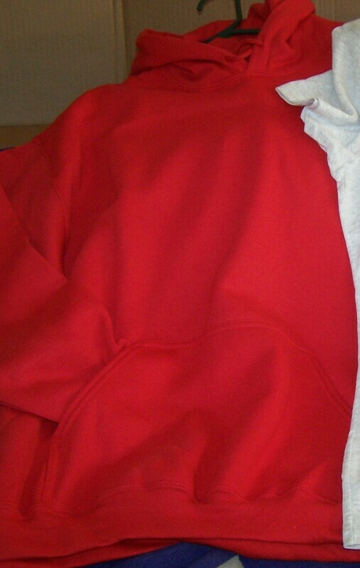 Pocket pouch hoodie/small med large xl