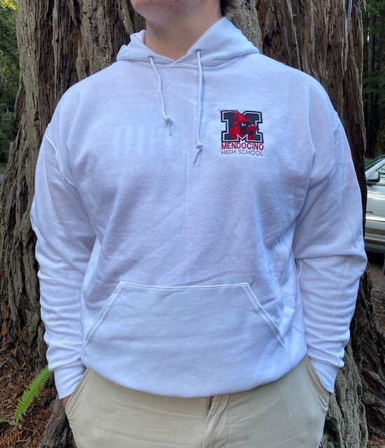 White Pullover Cardinal Pride Hoodie