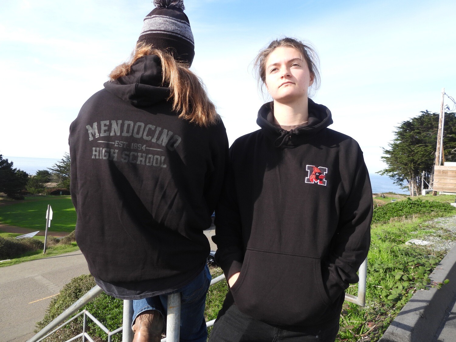Black on Black Hoodie