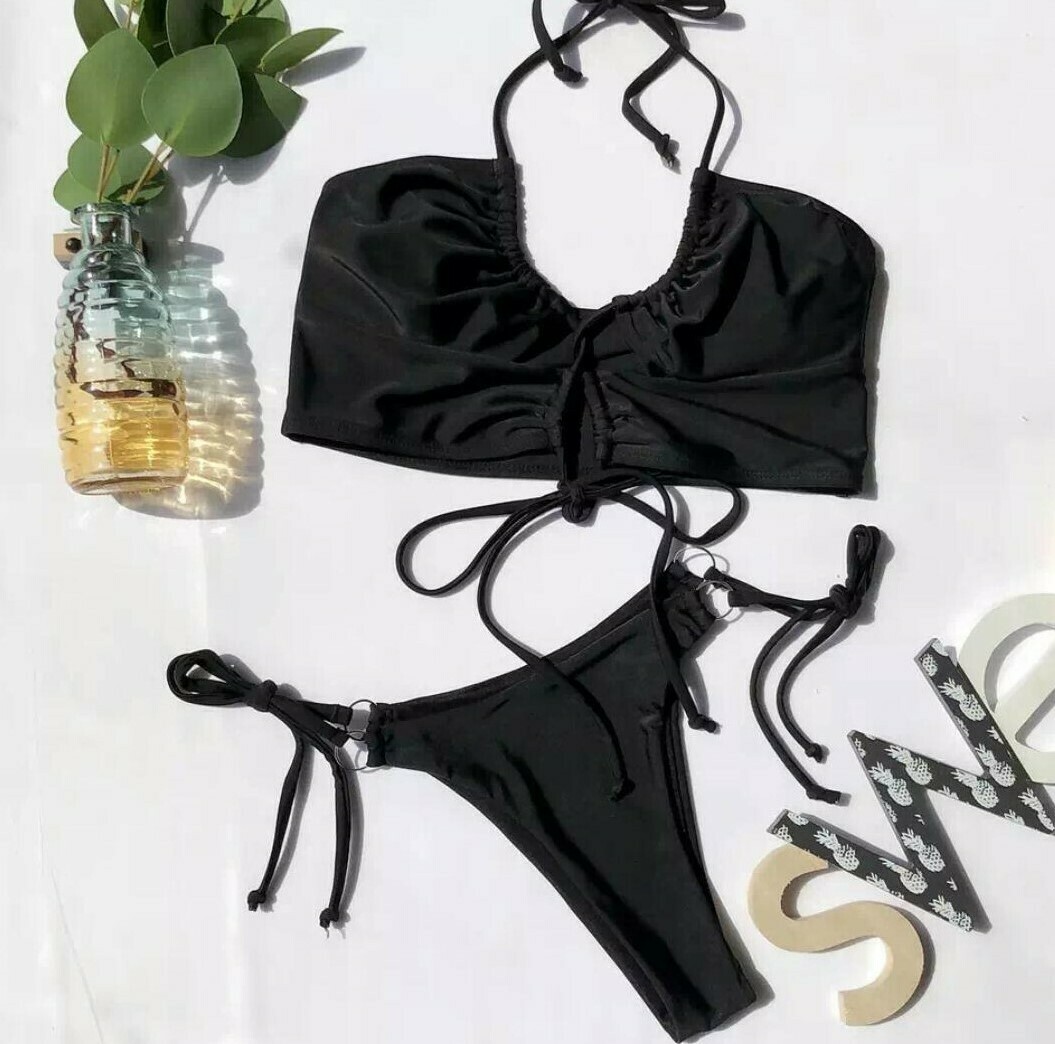 Cheeky Bikini- Black