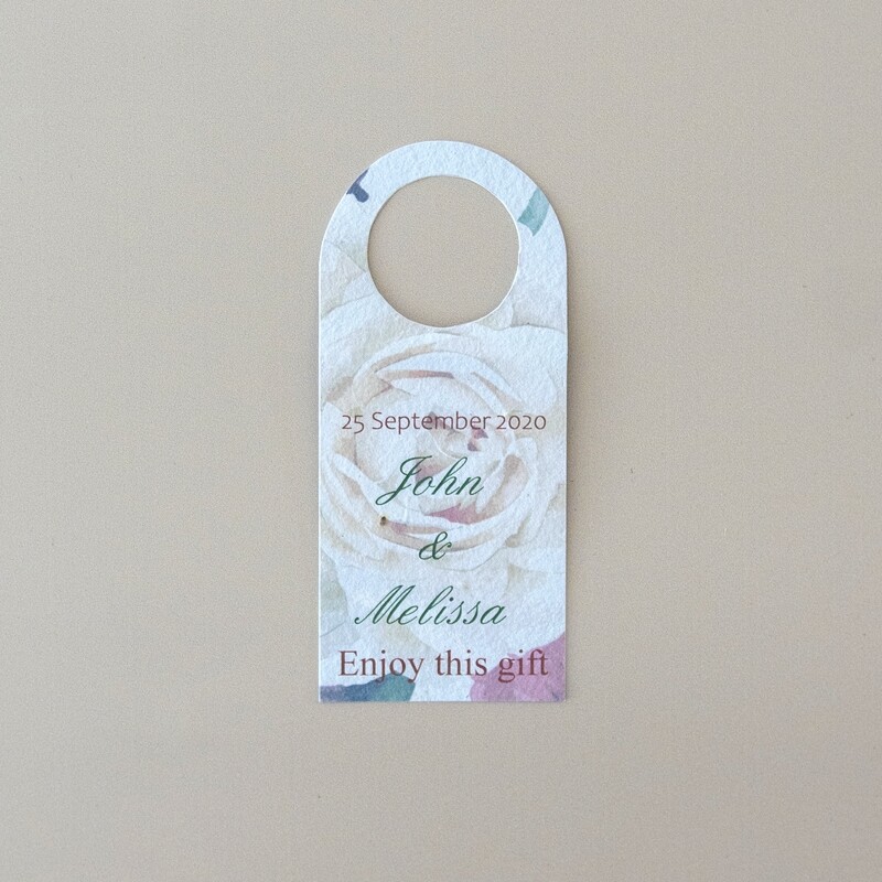 Bottle Neck Tags - Single Side Print 62mm x 140mm