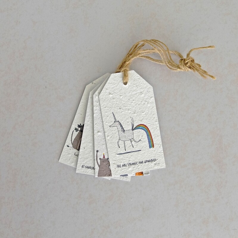 Gift Tag Set - Animal Cheer