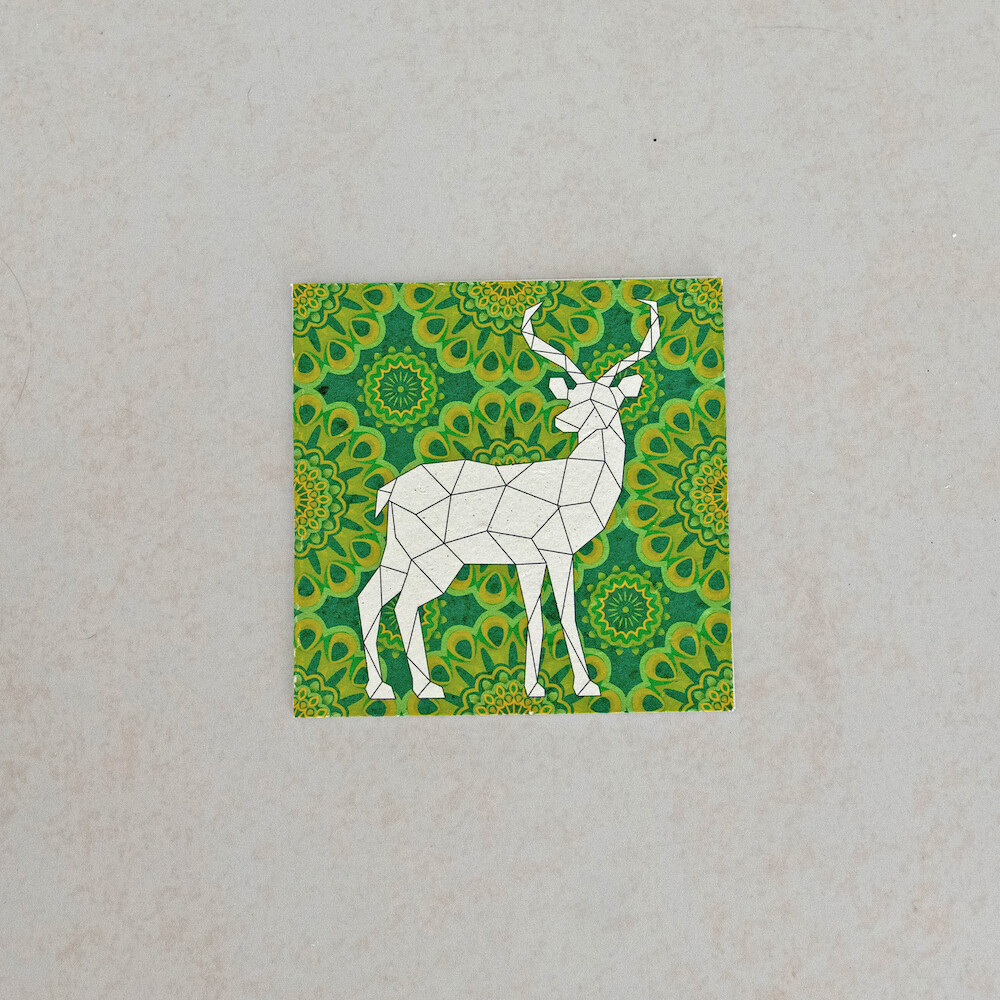 Square Card - Gazelle