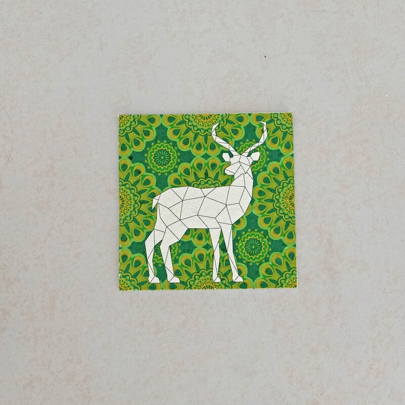 Square Card - Gazelle