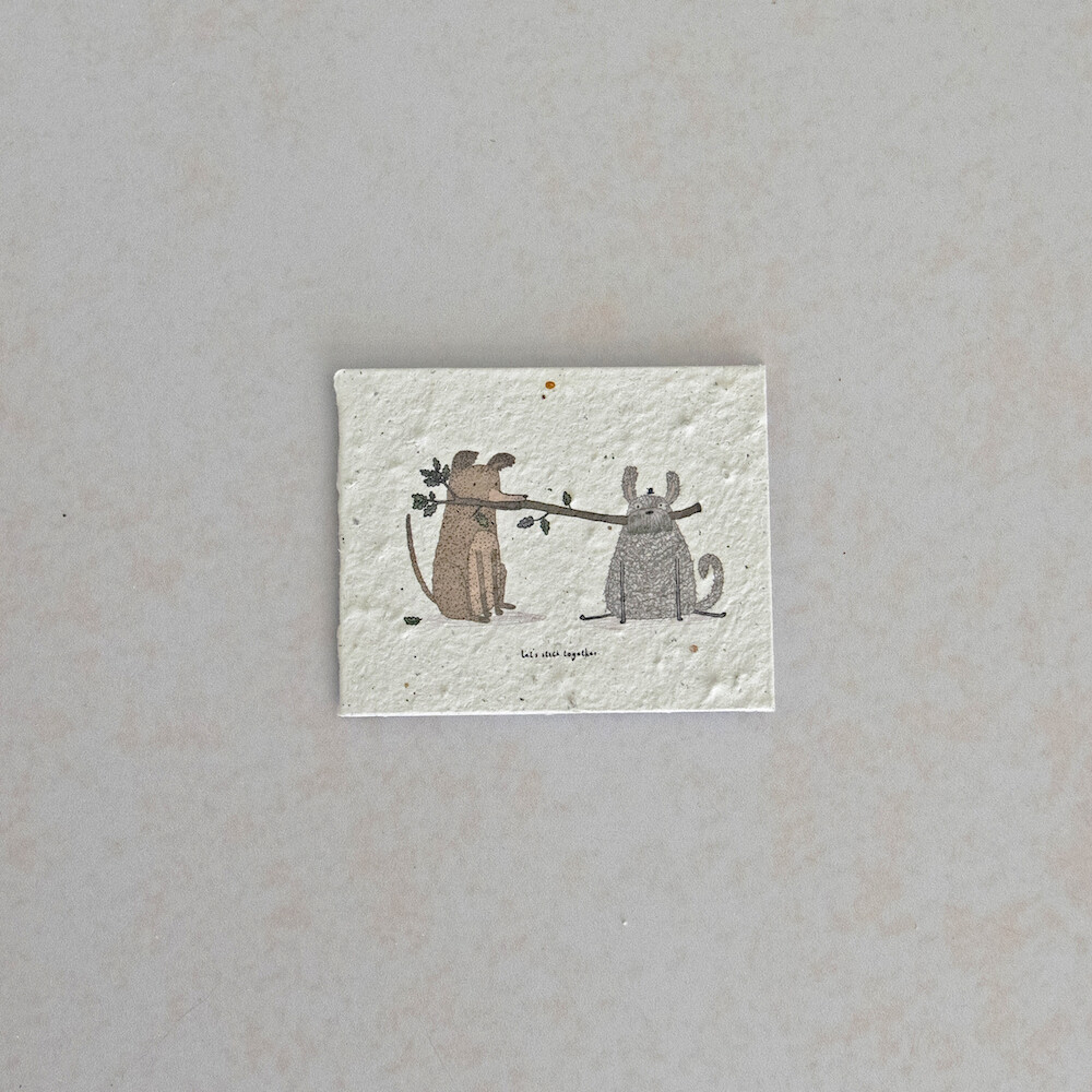 Mini Card - Let's stick Together