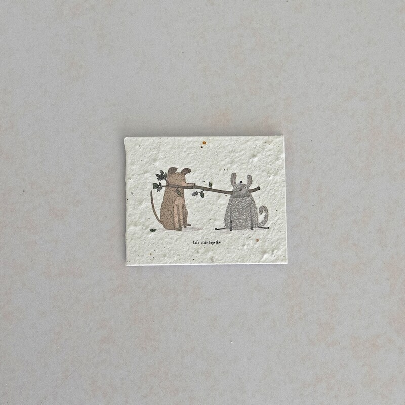 Mini Card - Let's stick Together