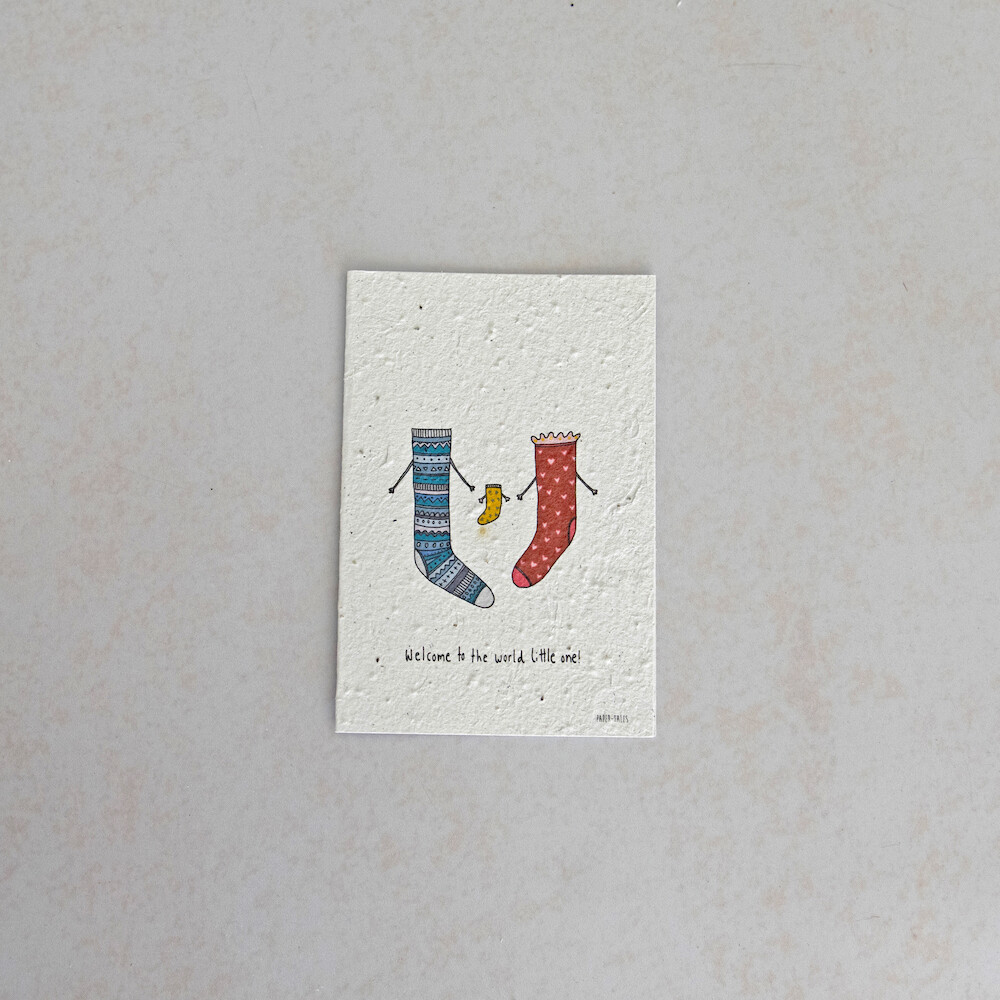 Rectangular Card - Welcome little One