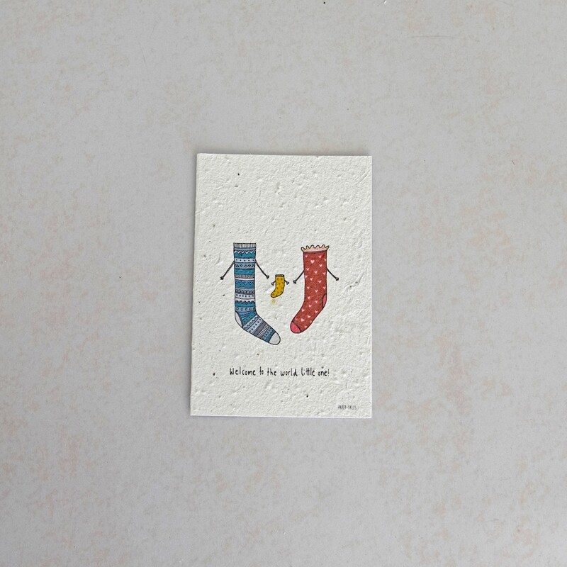 Rectangular Card - Welcome little One