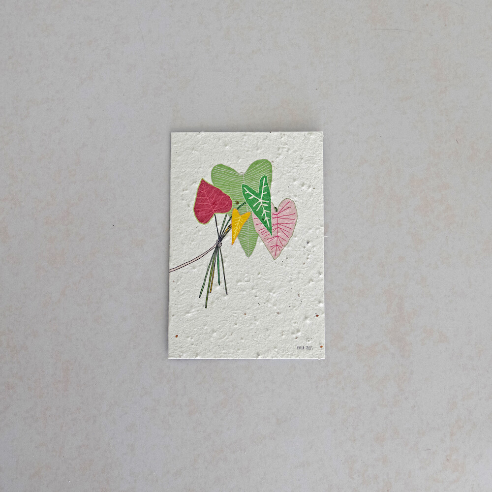 Rectangular Card - Bunch of Flowers
