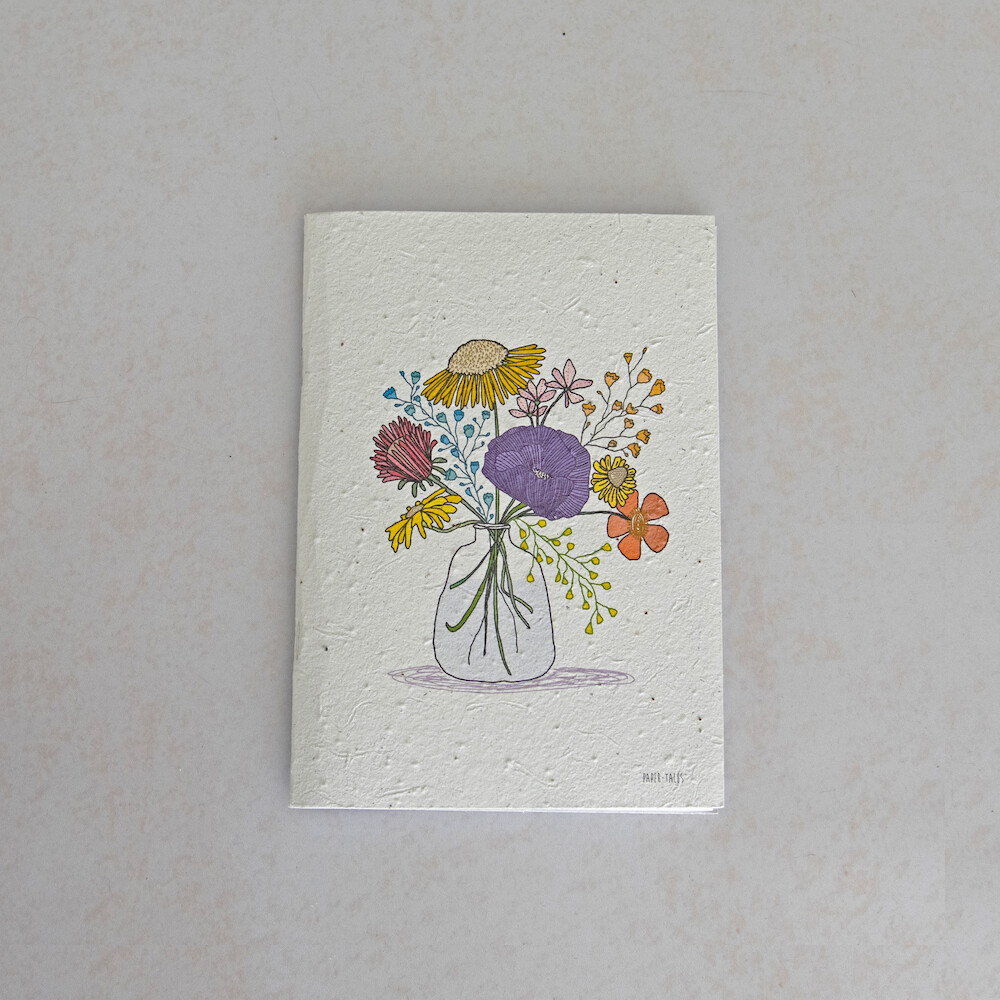 Notebook - Flowers in Vase