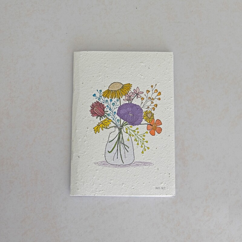Notebook - Flowers in Vase