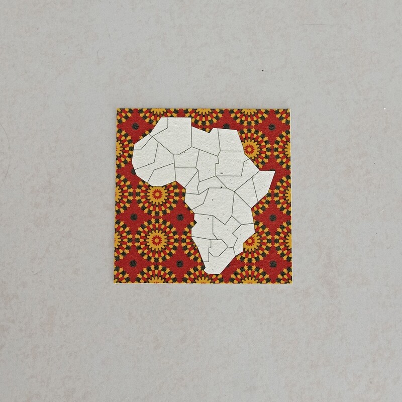 Square Card - Africa