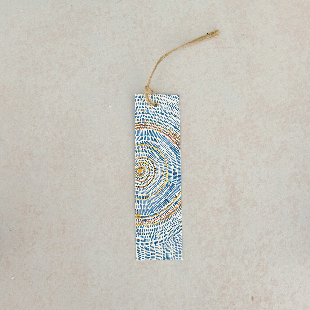 Bookmark - Blue Circles