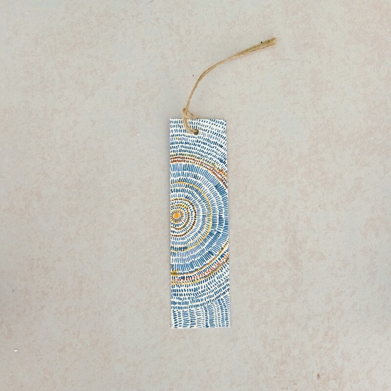 Bookmark - Blue Circles