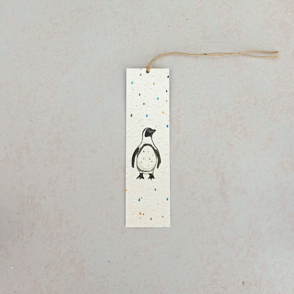 Bookmark - Happy Penguin