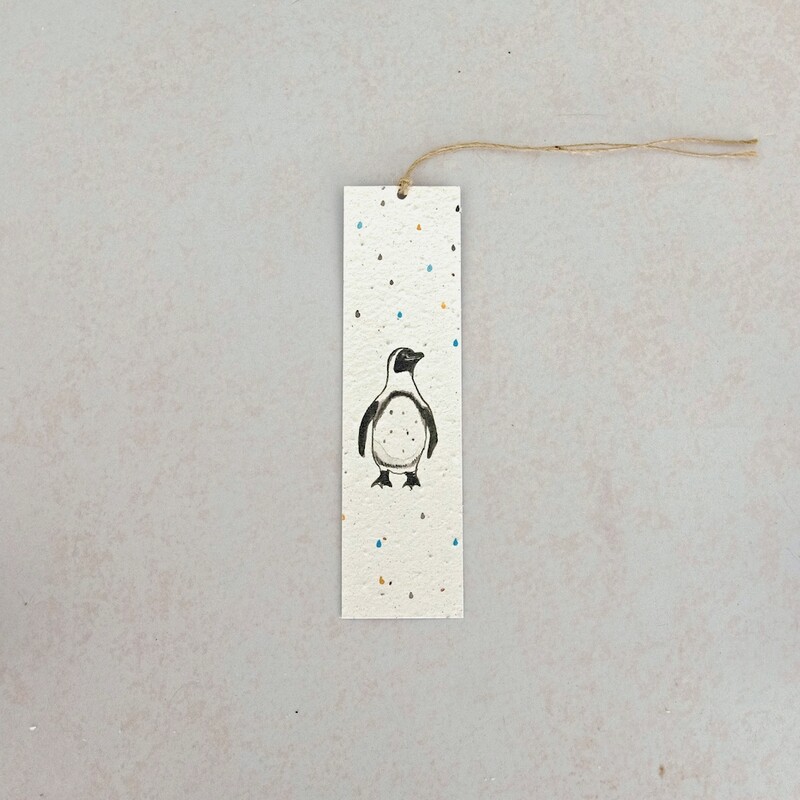 Bookmark - Happy Penguin