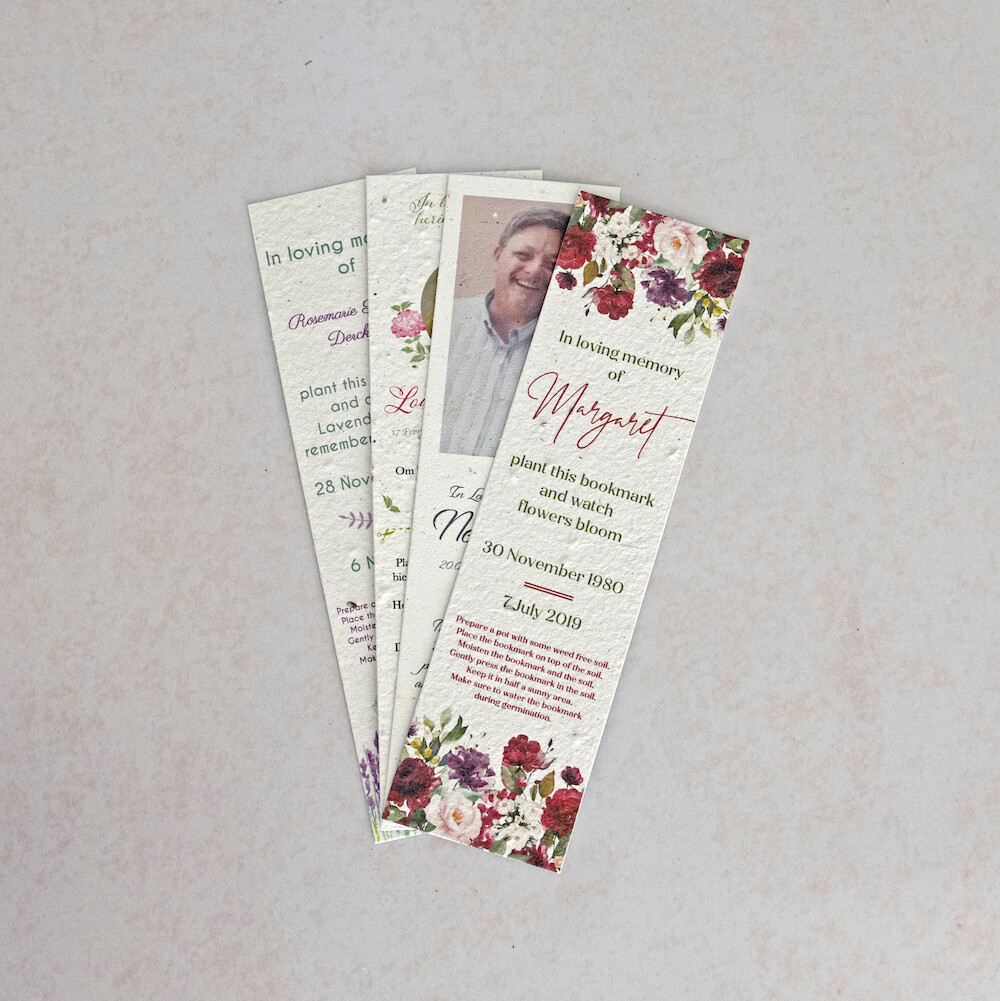 Bookmarks Single Side Print 55mm x 200mm