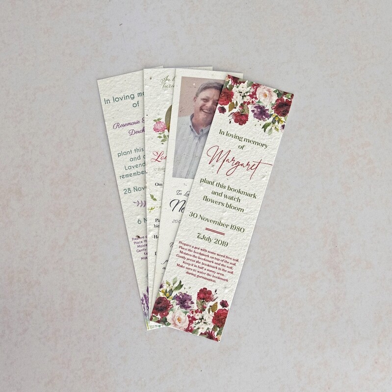 Bookmarks Single Side Print 55mm x 200mm
