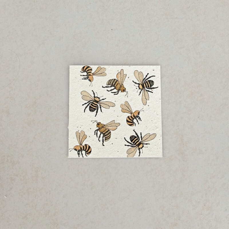 Square Card - Bees