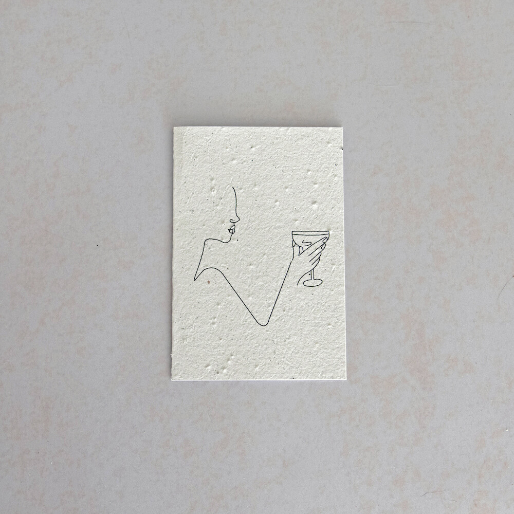 Rectangular Card - Cocktail Cheers