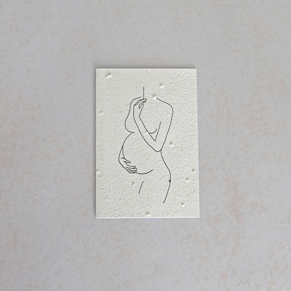 Rectangular Card - Expecting