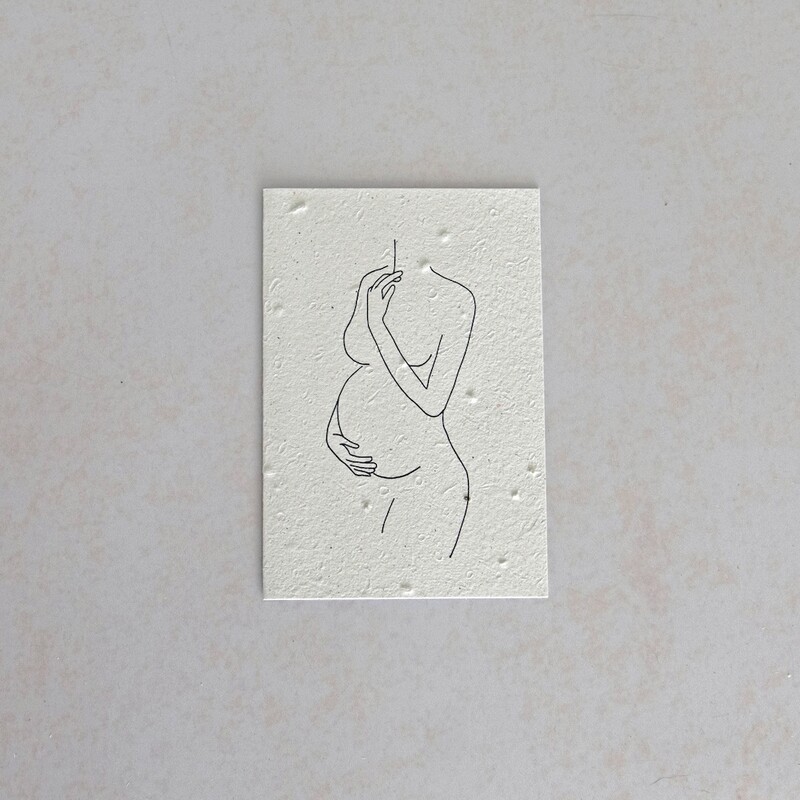 Rectangular Card - Expecting