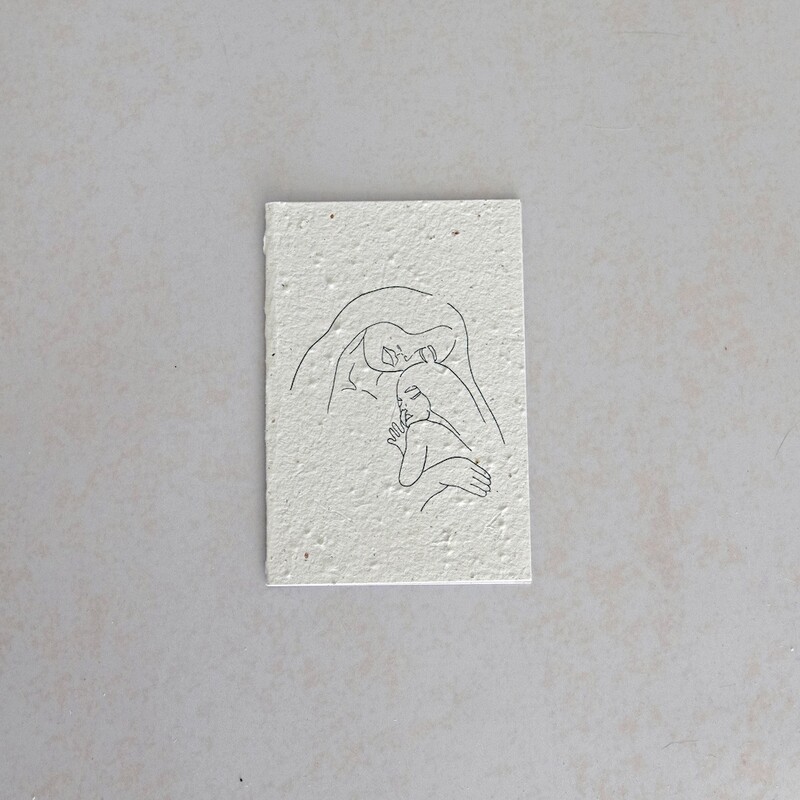 Rectangular Card - Mother &amp; Daughter