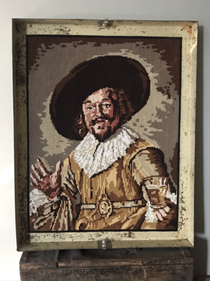 Decoratie-paneel 'De vrolijke drinker' - Frans Hals