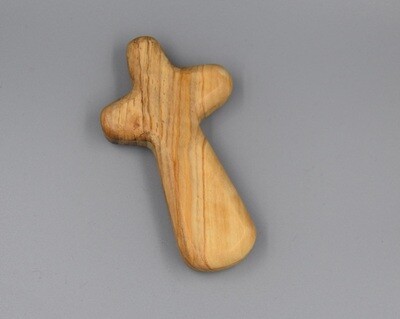 Handschmeichler-Kreuz Olivenholz Variante kräftig Handschmeichler-Kreuz Olivenholz Variante kräftig