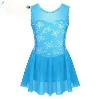 Tunique enfant bleu neige